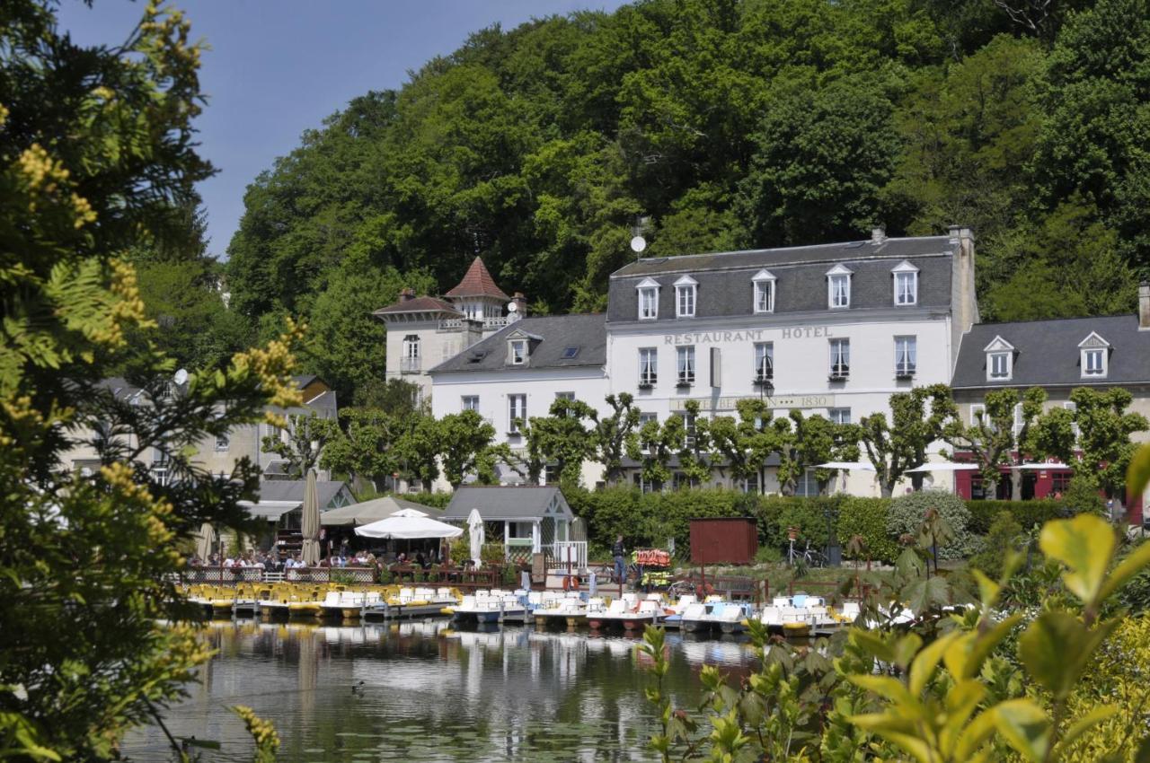 Logis Hotel Beaudon Pierrefonds Exterior foto