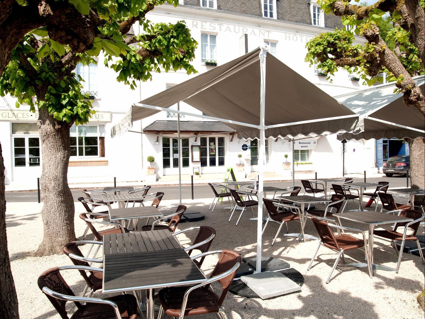 Logis Hotel Beaudon Pierrefonds Exterior foto